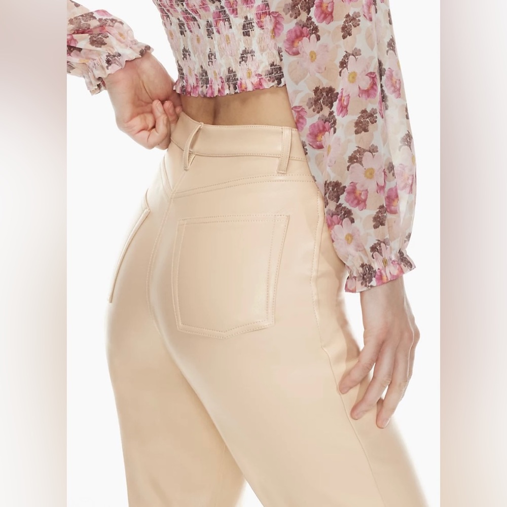 NWT Aritzia Cropped Leather Pants